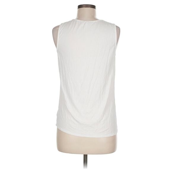 Anthropologie Skies are Blue White Embroidered Sleeveless Tank XSP - Picture 3 of 15